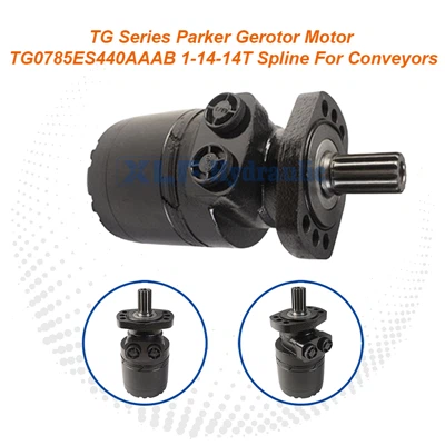 Động cơ Gerotor dòng Parker TG TG0785ES440AAAB - 1-14-14T Spline - Ứng dụng băng tải